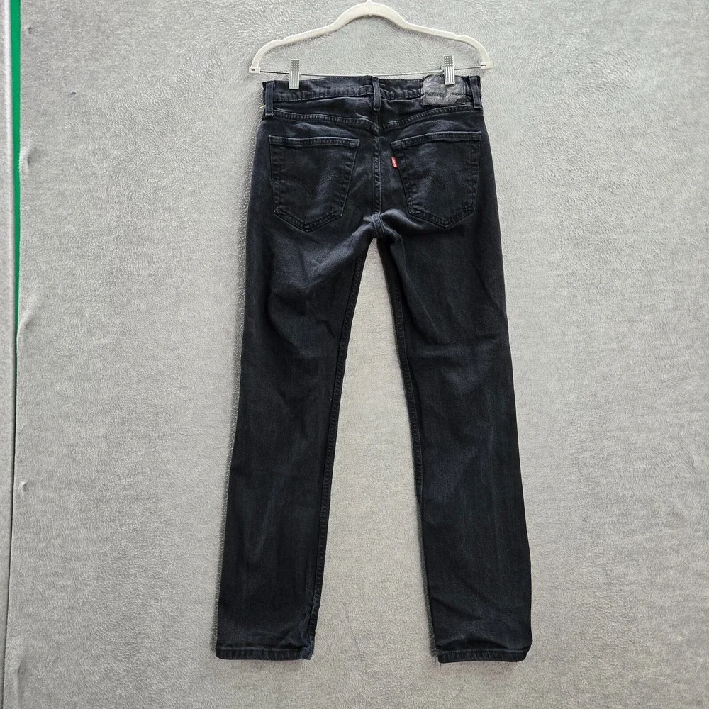 Levi's 511 Men Jeans 30x30 Blue Denim‎ Slim Straight Pockets Mid Rise Dark Wash